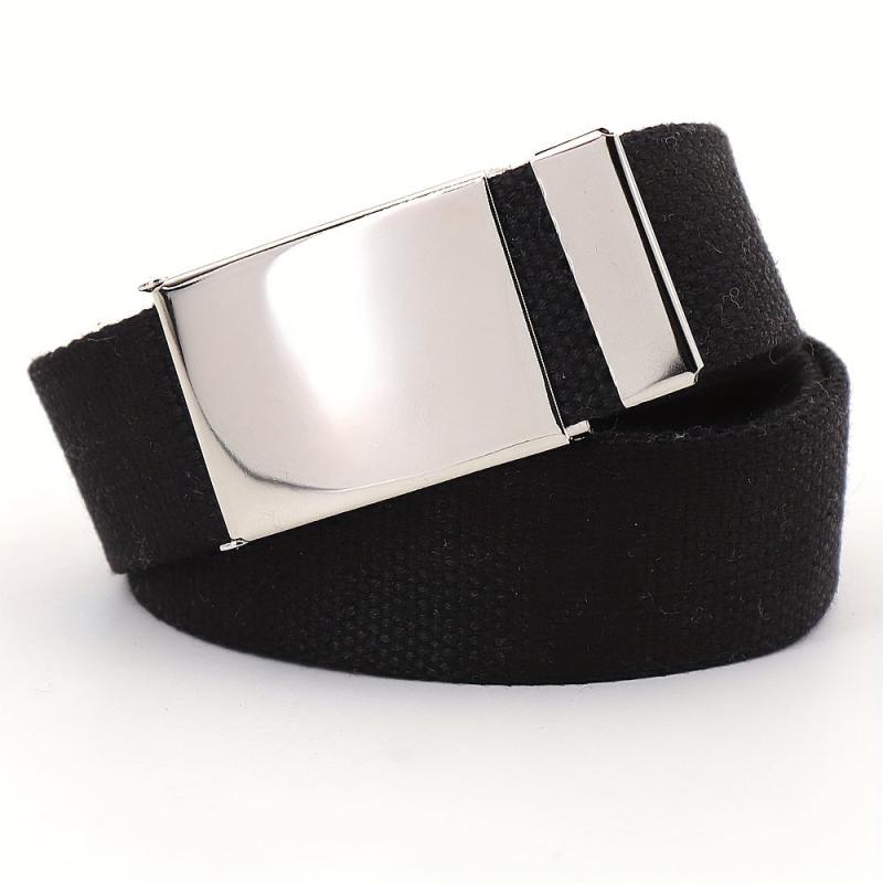 Candy Joker Woven Belt Stylish Canvas Jeans Belt For Men