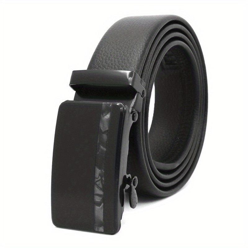 Automatic Slider Buckle Belt Business Casual Stylish Belt For Men
