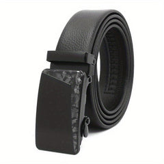 Automatic Slider Buckle Belt Business Casual Stylish Belt For Men