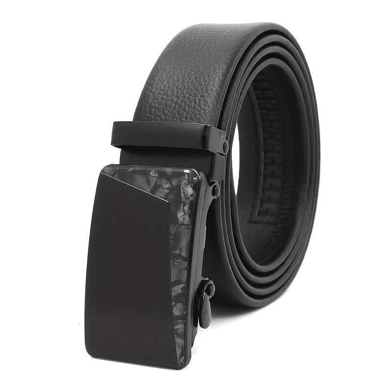 Automatic Slider Buckle Belt Business Casual Stylish Belt For Men