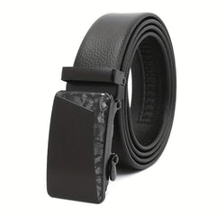 Automatic Slider Buckle Belt Business Casual Stylish Belt For Men