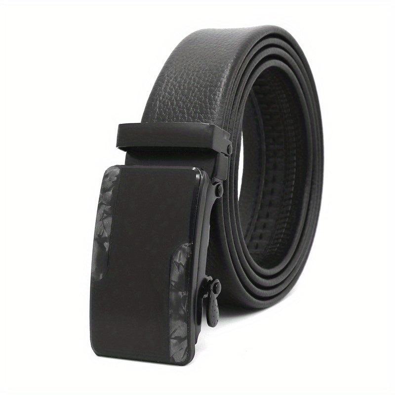 Automatic Slider Buckle Belt Business Casual Stylish Belt For Men