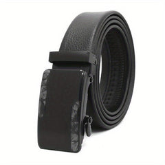 Automatic Slider Buckle Belt Business Casual Stylish Belt For Men
