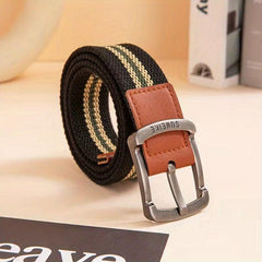 Canvas Belt with Alloy Pin Buckle for Military Training