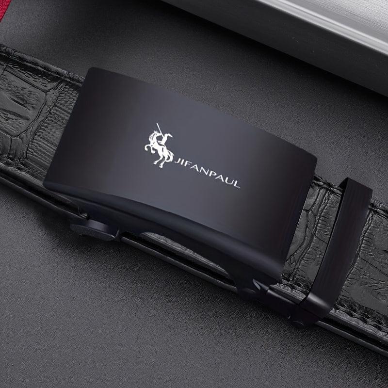 Men's Automatic Buckle Belt for Business Casual Daily Pants