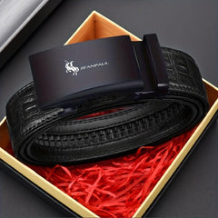 Men's Automatic Buckle Belt for Business Casual Daily Pants