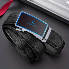 Men's Casual Business Auto Buckle Belt for Pants Jeans