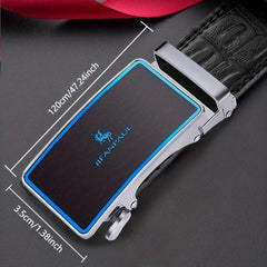 Men's Casual Business Auto Buckle Belt for Pants Jeans