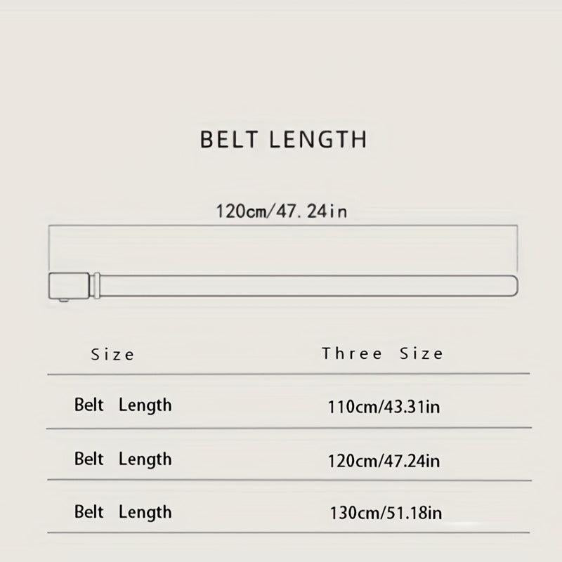 Men's Leather Business Belt & Buckle - Perfect Gift for Husband or Father