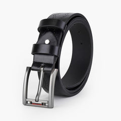 Stylish Embossed Leather Belt