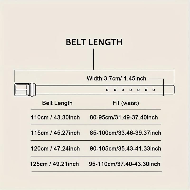 Men's Auto Buckle Tape Belt Release Canvas Casual Belt