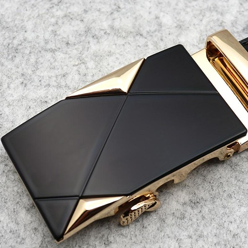 Men's Classic Casual Automatic Buckle Belt Business Gift Dad Hu...