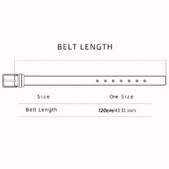 Men's Casual Business Belt