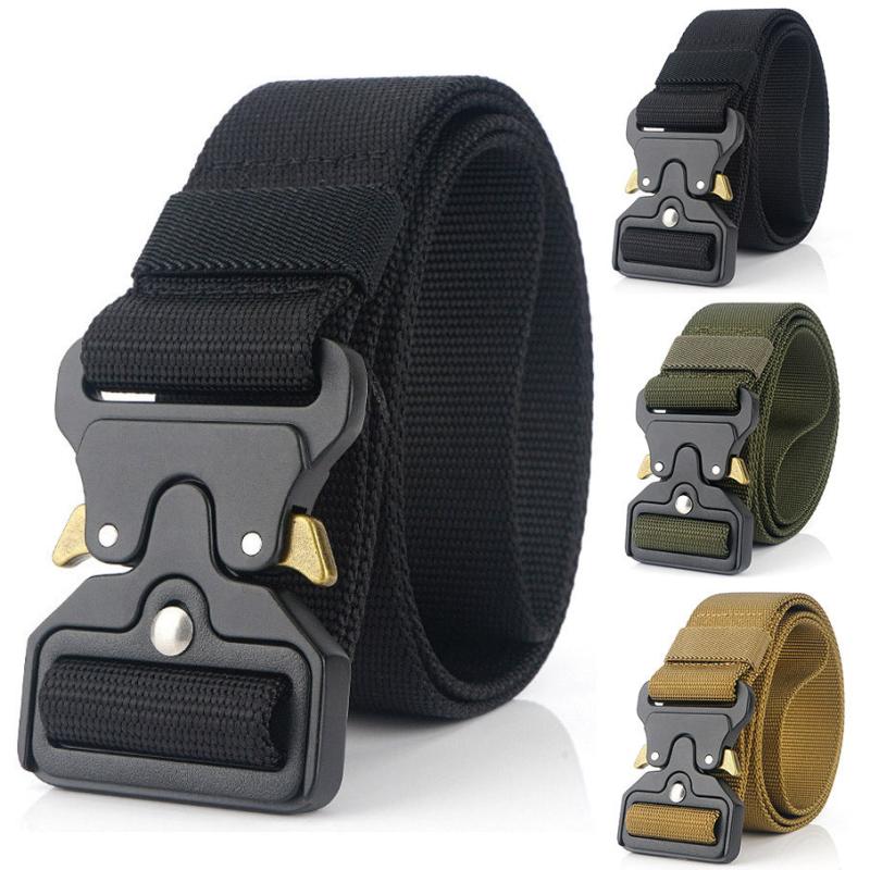 Men Military Nylon Waist Belts Strap