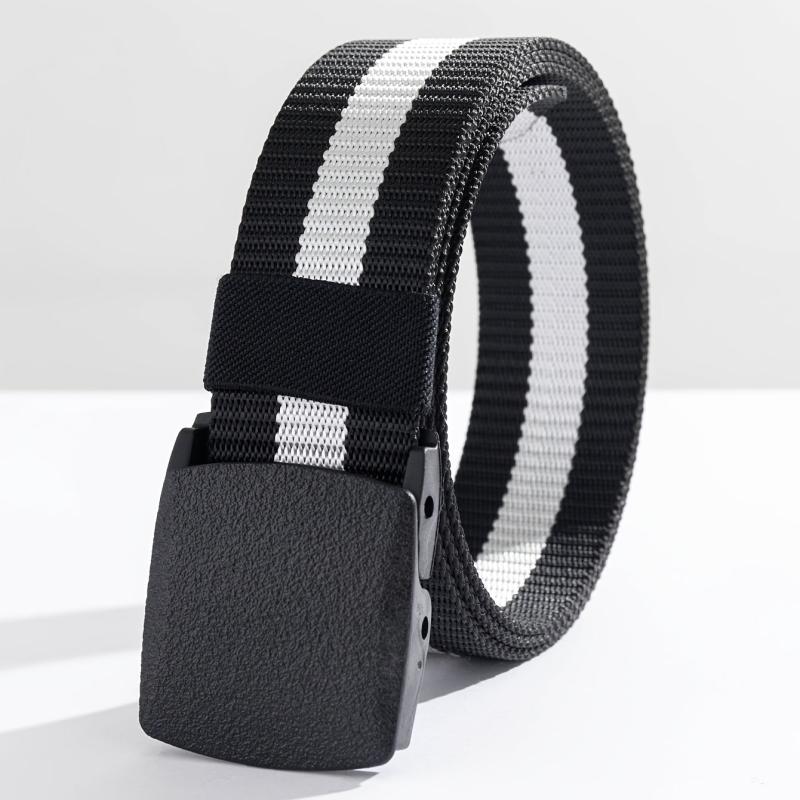 Tank Pattern Nylon Belt