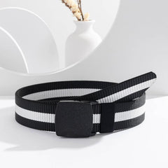 Tank Pattern Nylon Belt