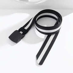 Tank Pattern Nylon Belt