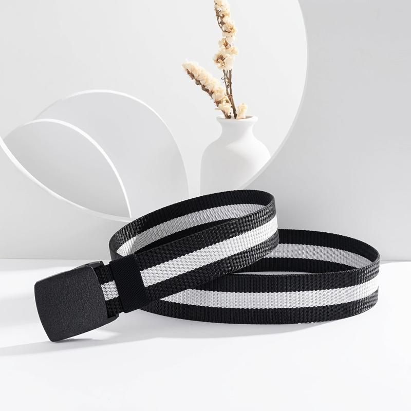 Tank Pattern Nylon Belt
