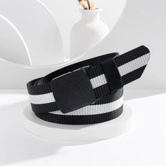Tank Pattern Nylon Belt