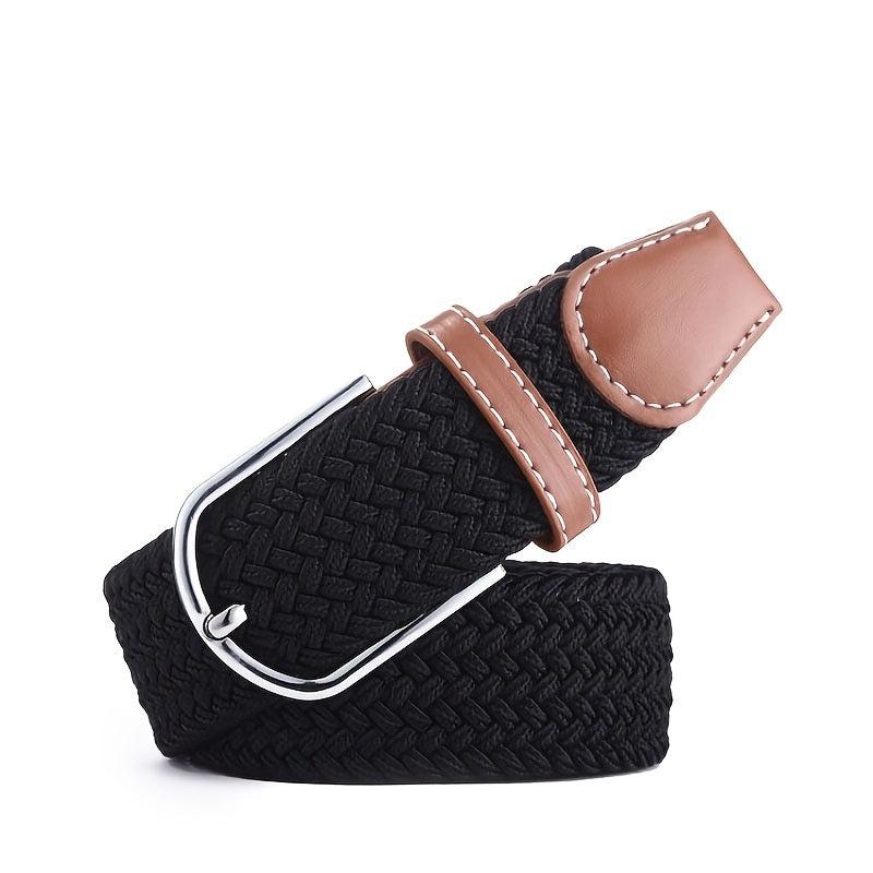 Thin Elastic Canvas Youth Belt for Men and Women