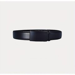 Men's Leather Belt Auto Buckle Business Waist Strap
