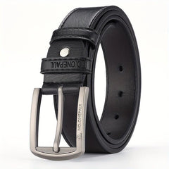 Men's PU Leather Needle Buckle Retro Waist Belt