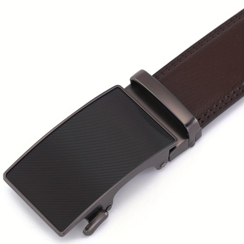 Men's Automatic Leather Belt Business Casual High End
