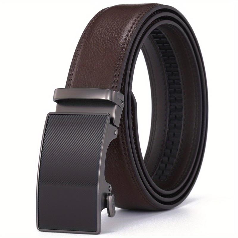 Men's Automatic Leather Belt Business Casual High End
