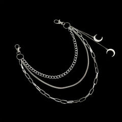 Punk Style Metal Chain Men's Waist Chain