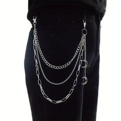 Punk Style Metal Chain Men's Waist Chain