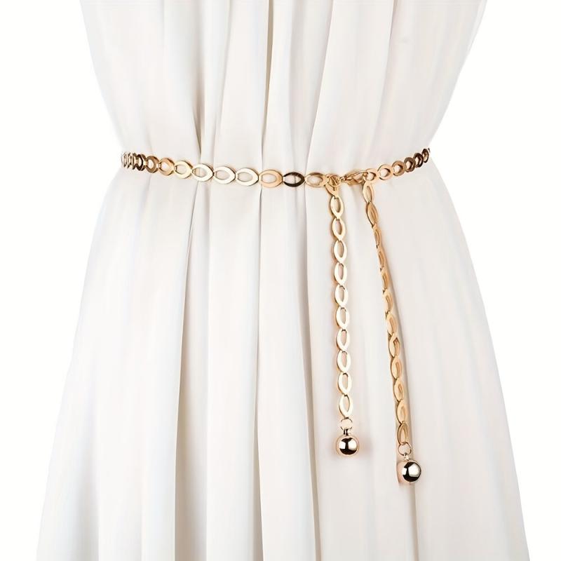 High Waist Chain Belt for Party Dress