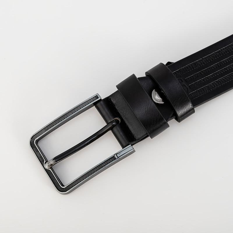 Pin Buckle PU Belt Men's Belt