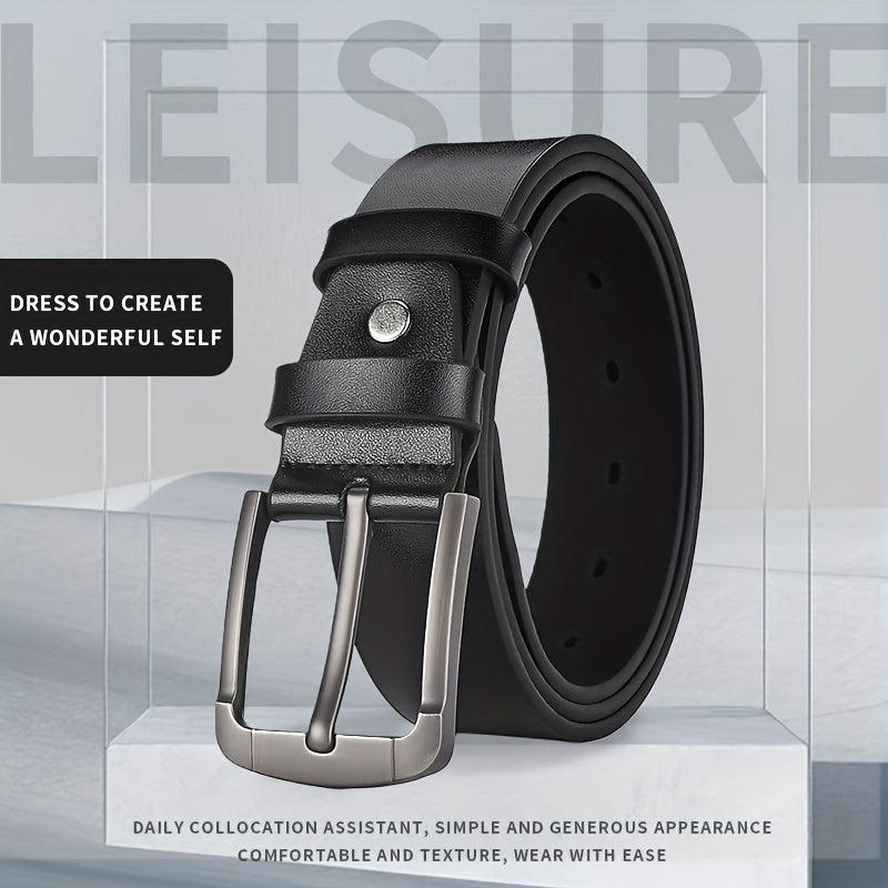 Men's Buckle Belt for Outdoor Party Holiday Business Gift