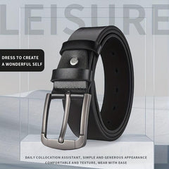 Men's Buckle Belt for Outdoor Party Holiday Business Gift