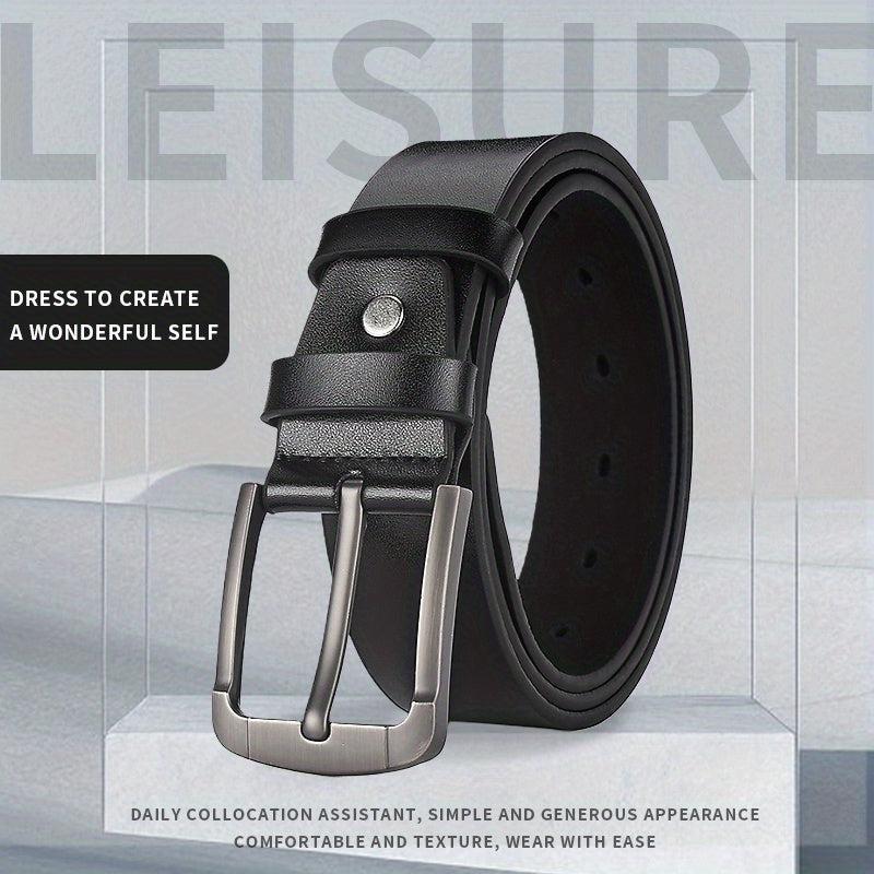Men's Buckle Belt for Outdoor Party Holiday Business Gift