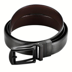 Adjustable Leather Hole Belt For Men