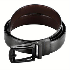 Adjustable Leather Hole Belt For Men