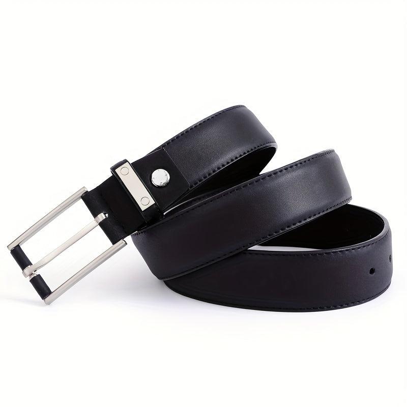 Men's Leather Buckle Belt Business Decorative Belt