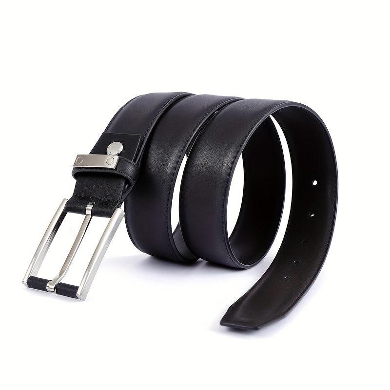 Men's Leather Buckle Belt Business Decorative Belt