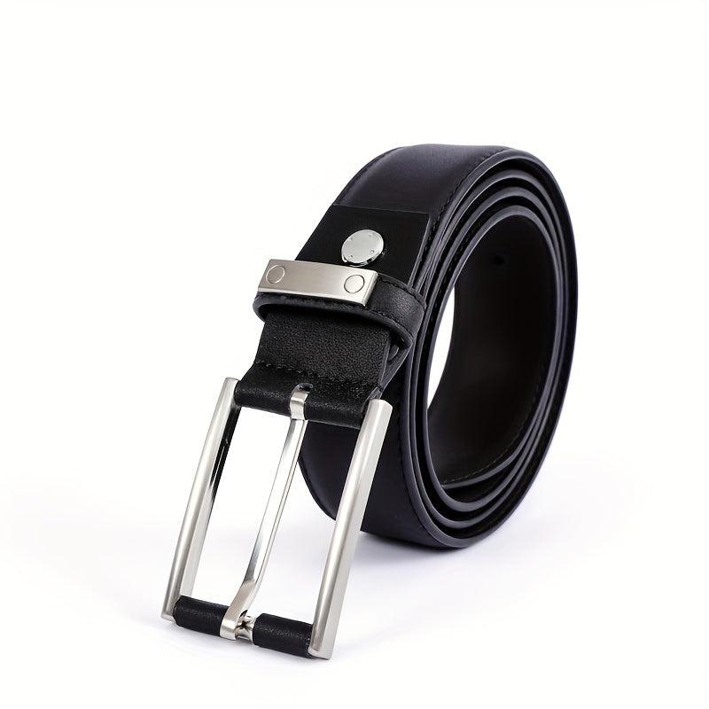 Men's Leather Buckle Belt Business Decorative Belt