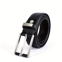 Men's Leather Buckle Belt Business Decorative Belt