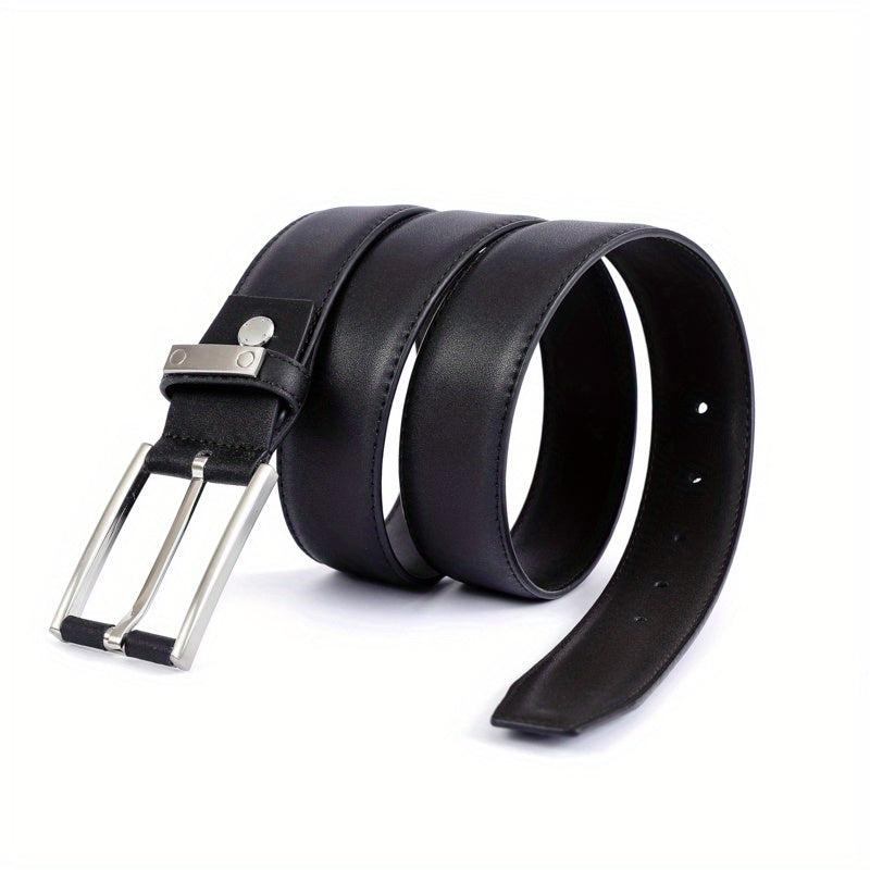 Men's Leather Buckle Belt Business Decorative Belt