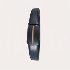 Men's Leather Business Belt Automatic Buckle Belts