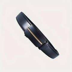 Men's Leather Business Belt Automatic Buckle Belts