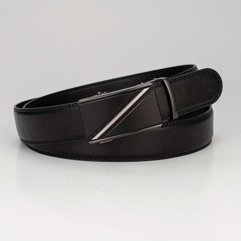 Men's Leather Belt Automatic Buckle Casual Versatile Belt