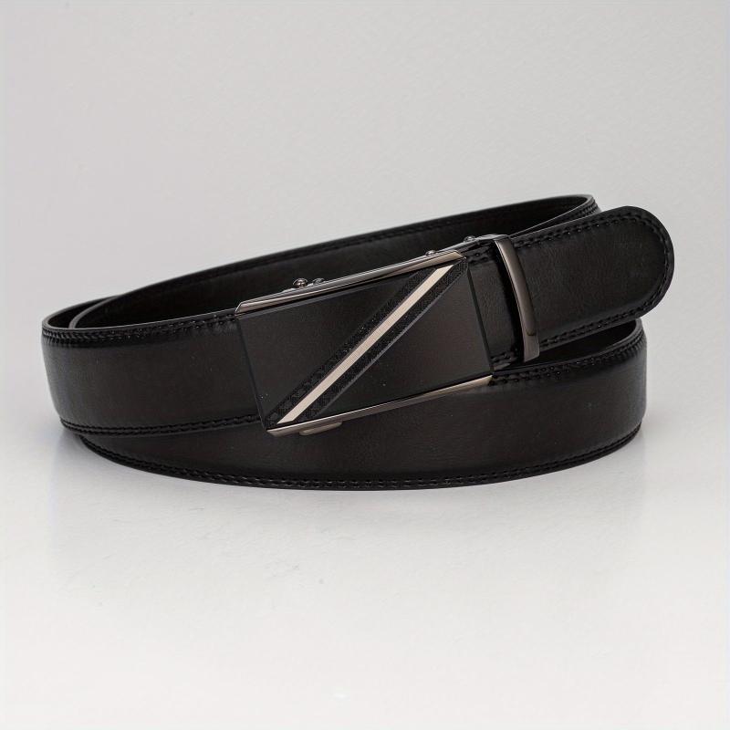 Men's Leather Belt Automatic Buckle Casual Versatile Belt