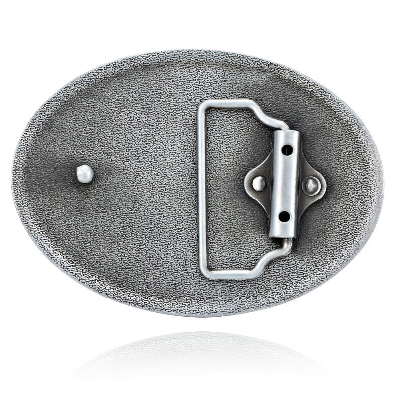 Western Cowboy Belt Buckle Retro Pattern COWBOYUP Personality Buckle