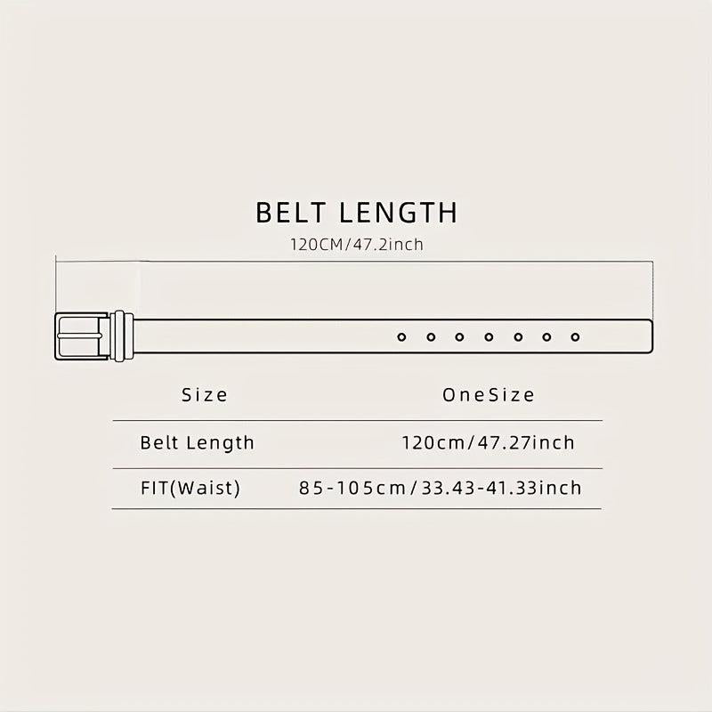 Men's Leather Business Belt Father's Christmas Birthday