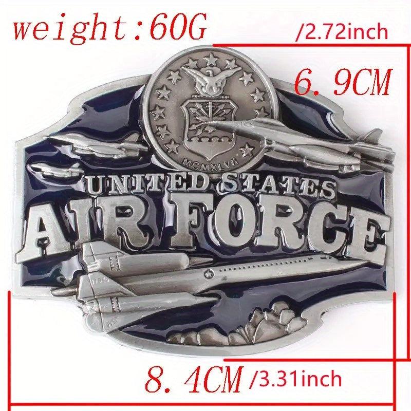 High Alloy US Navy Warship Belt Buckle Western Style