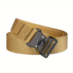 Embroidered Sports Buckle Belt Tactical Belt Quick Release